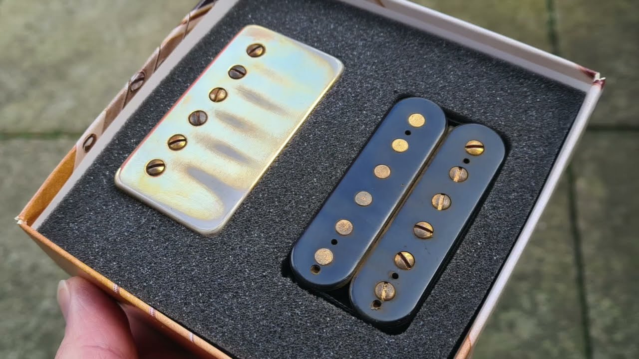 Bare knuckle pickups - ColdSweat set - sound demo NO TALKING!!