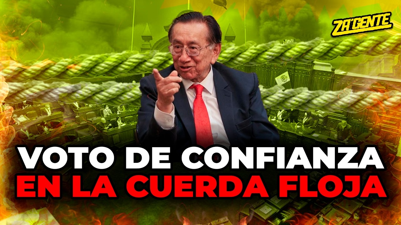 #envivo 🎙️ Za'Gente | El voto de confianza que NADIE le asegura al gabinete acuñista 🚩