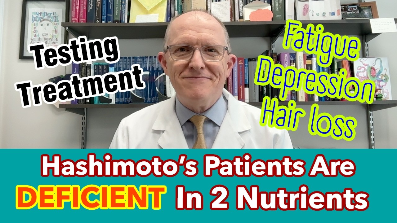 Most Women with Hashimoto's Are DEFICIENT in these TWO Nutrients (tests, symptoms, treatment)