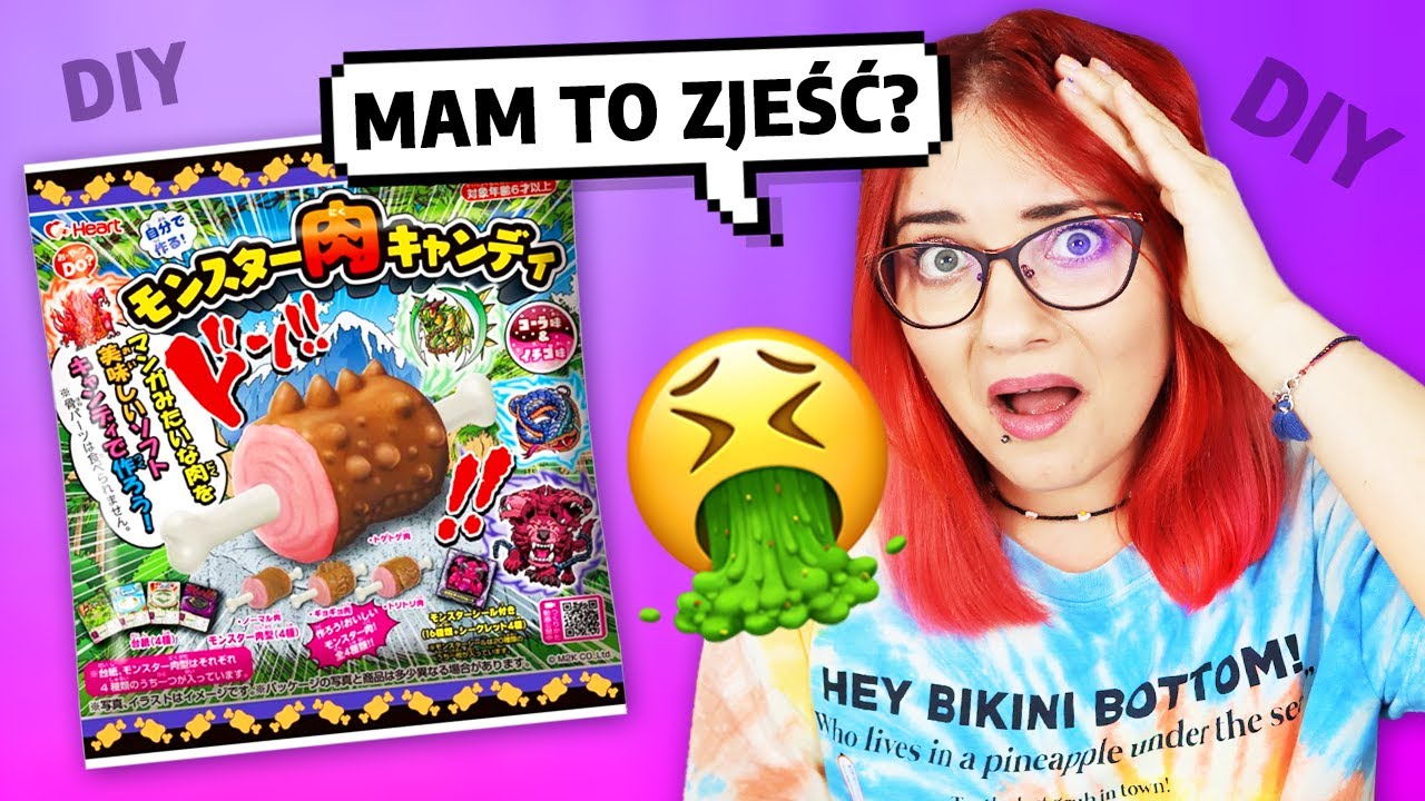 Zrobiłam MIĘSO Z POTWORA 🍖 Zestaw DIY 🐲 Mini Japan #4