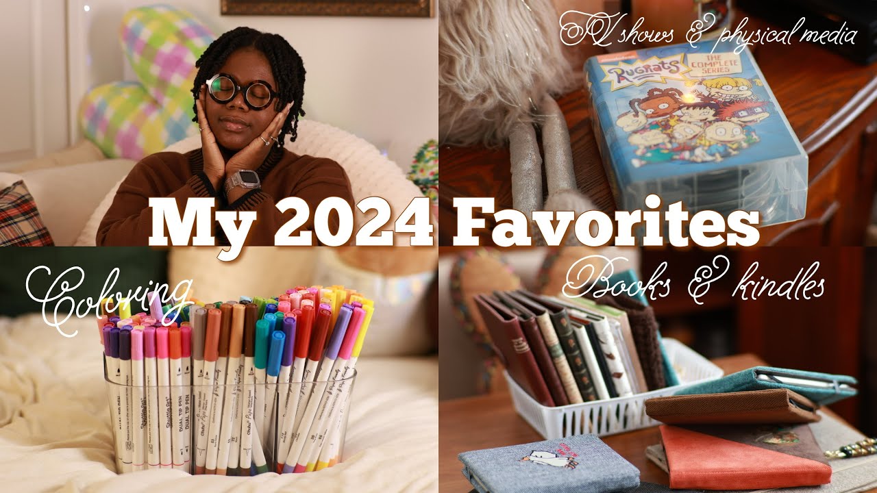 My 2024 Favorites: cozy items, books, movies, kindles, electronics, accessories