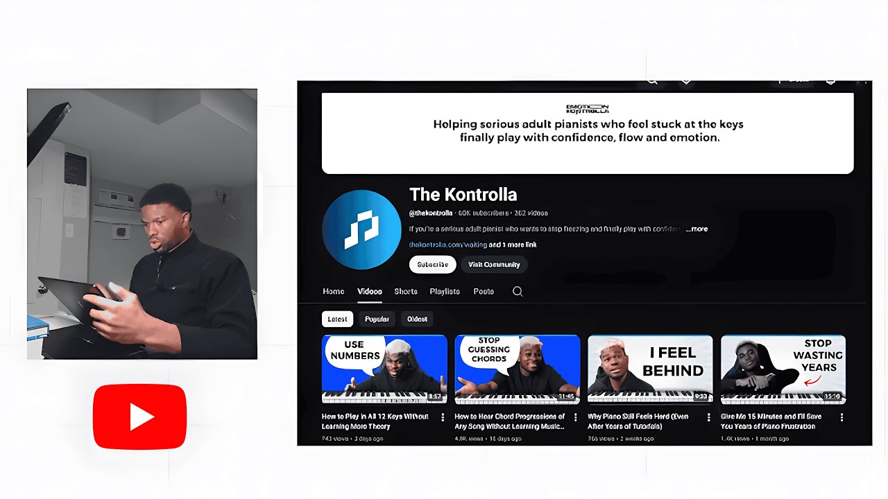 Why making this piano YouTuber $9,871 in 6 days wasn't all that