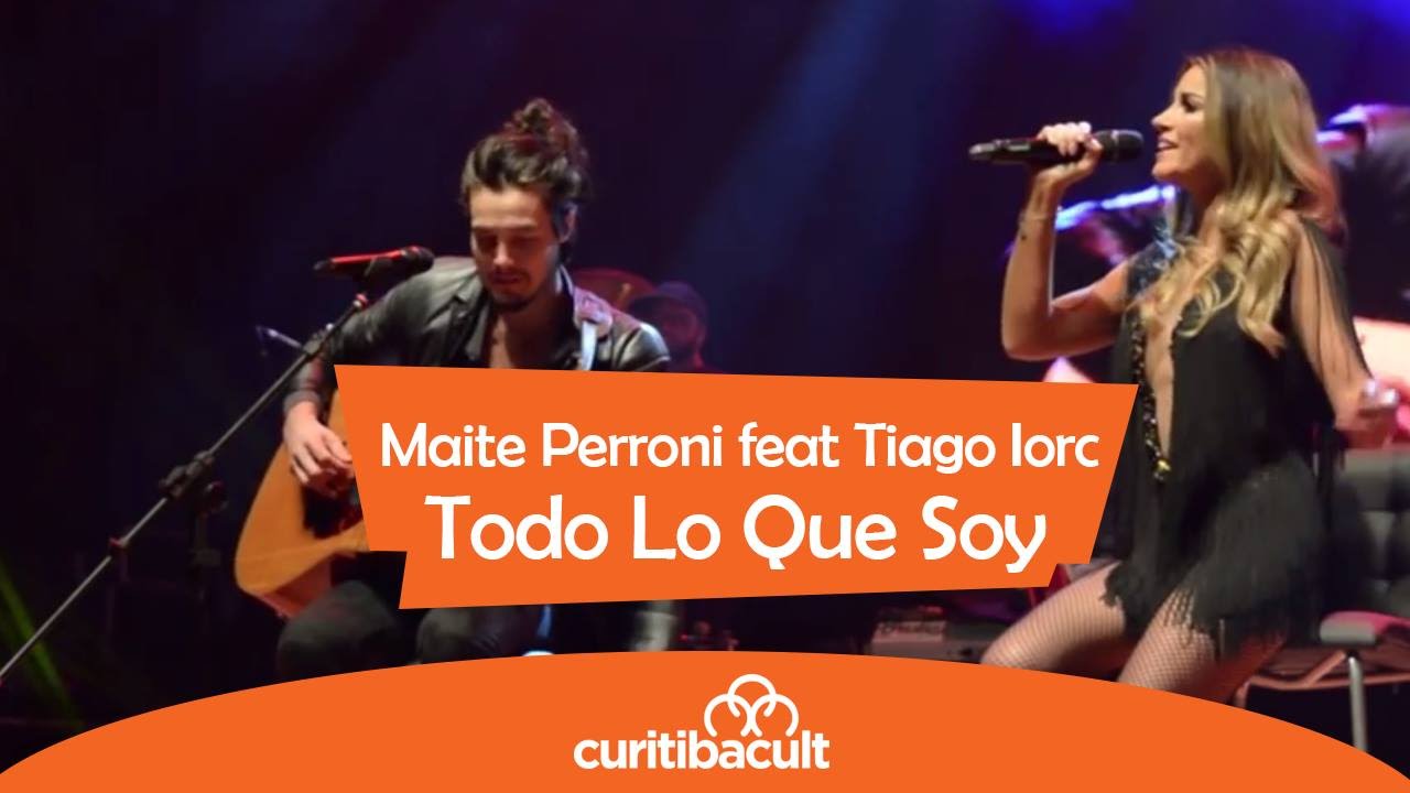 Maite Perroni feat Tiago Iorc | Todo Lo Que Soy | Curitiba Cult | @MaiteOficial @TiagoIorc