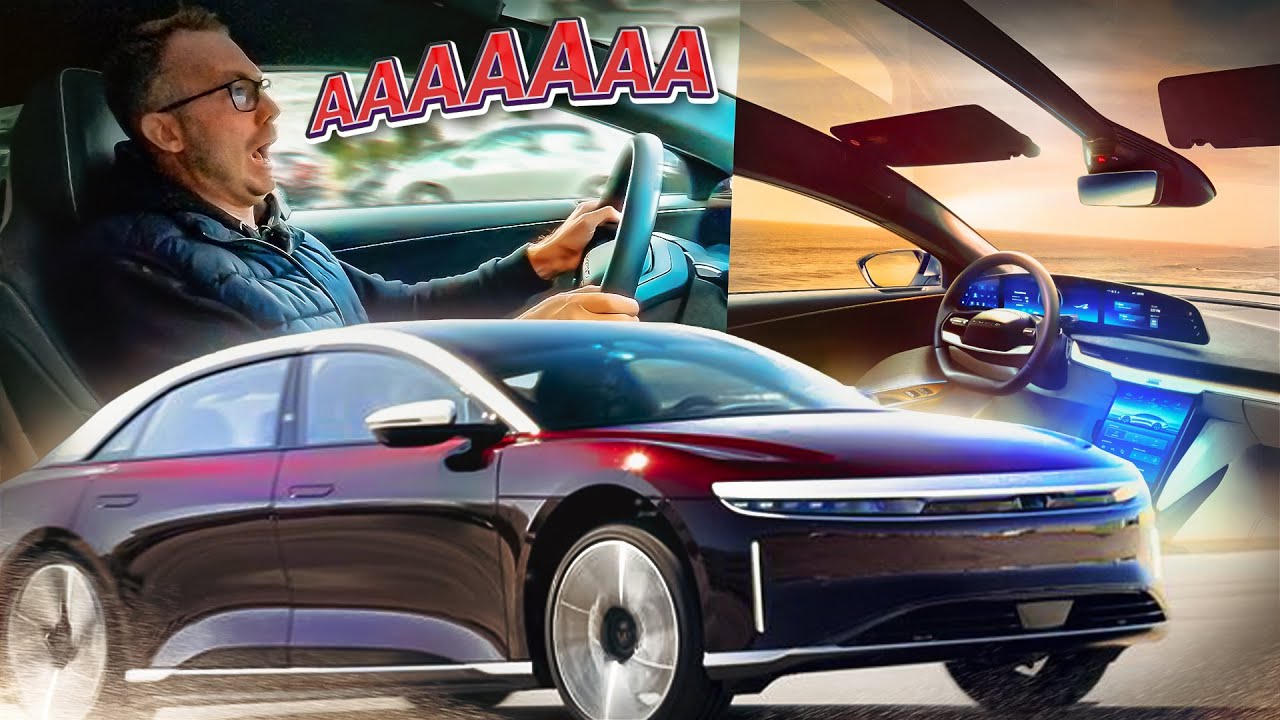 Бешеные 1111 сил люкса: Lucid Air затмил Tesla, мега электромобиль 2022 | #ДорогоБогато Люсид, Тесла