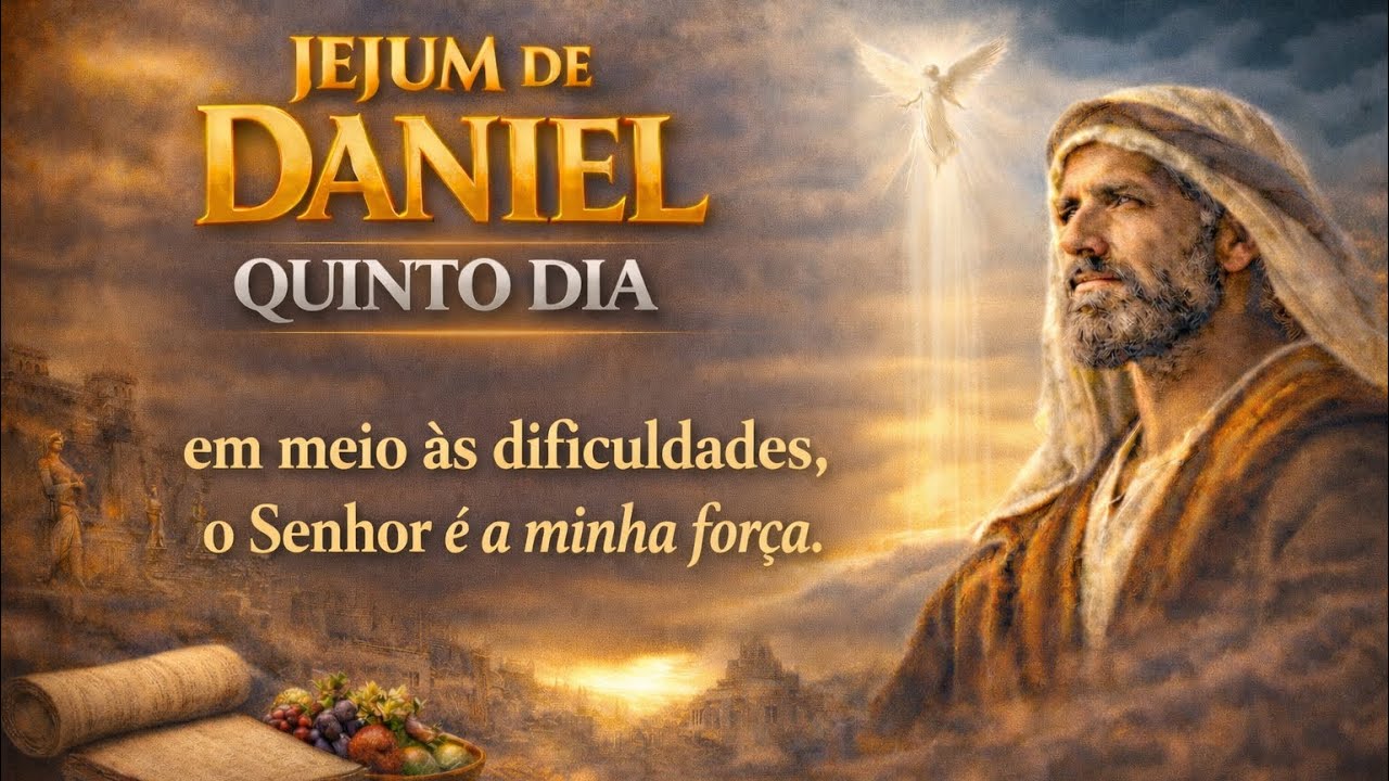QUINTO DIA DO JEJUM DE DANIEL