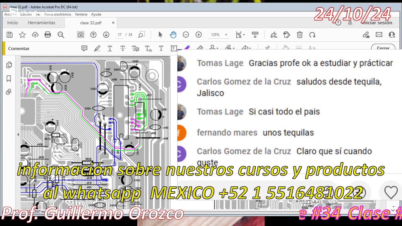 Clases de electrónica para todos clase #34 profesororozco