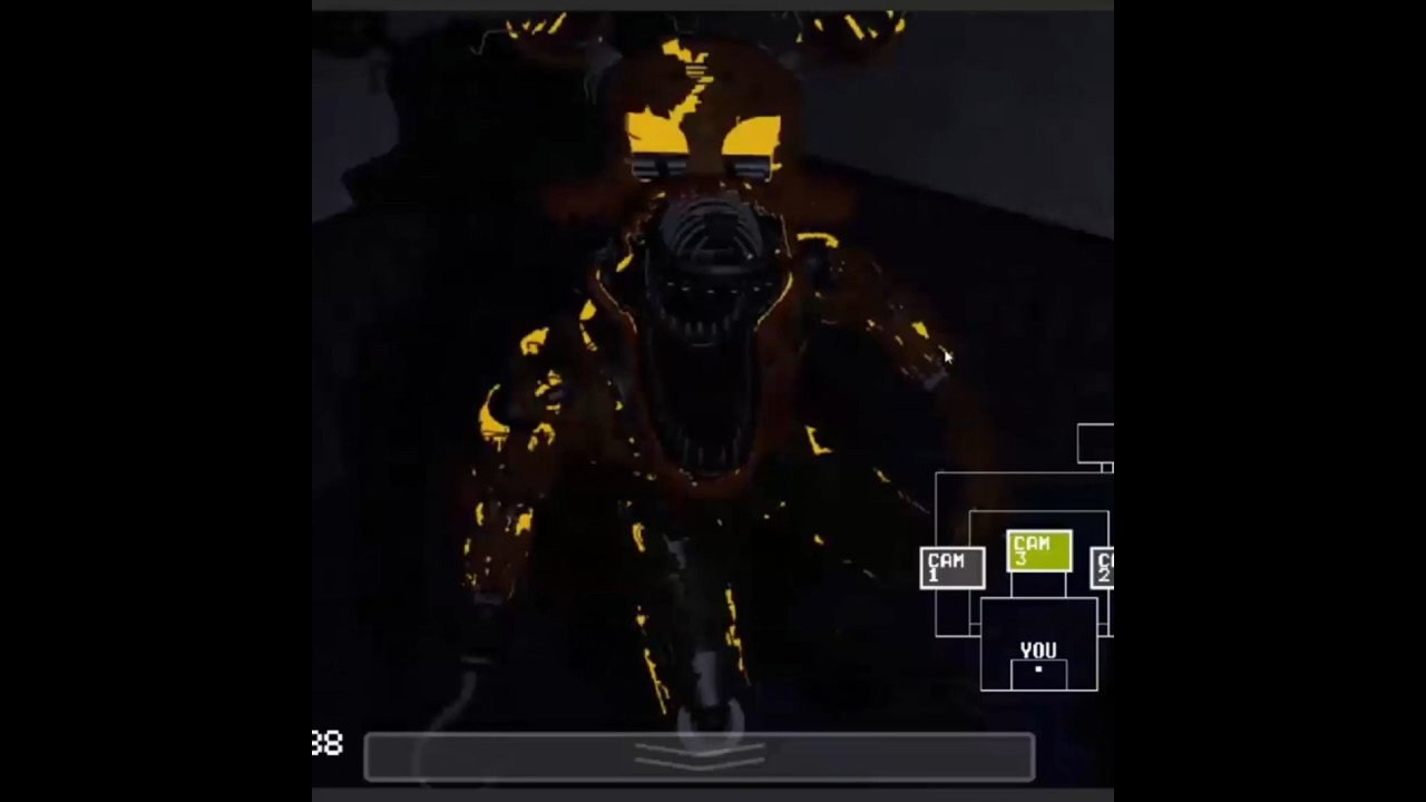 Jack O Foxy in FNaF 4 (FNaF Jumpscares)