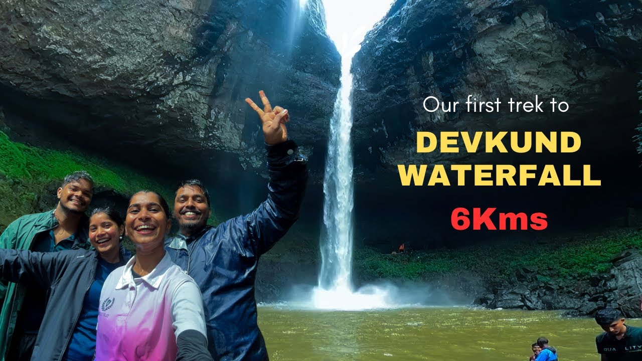 Our First Trek To Devkund Waterfall Via Patnus Route | Devkund Waterfall Trek 2023 | #PP01