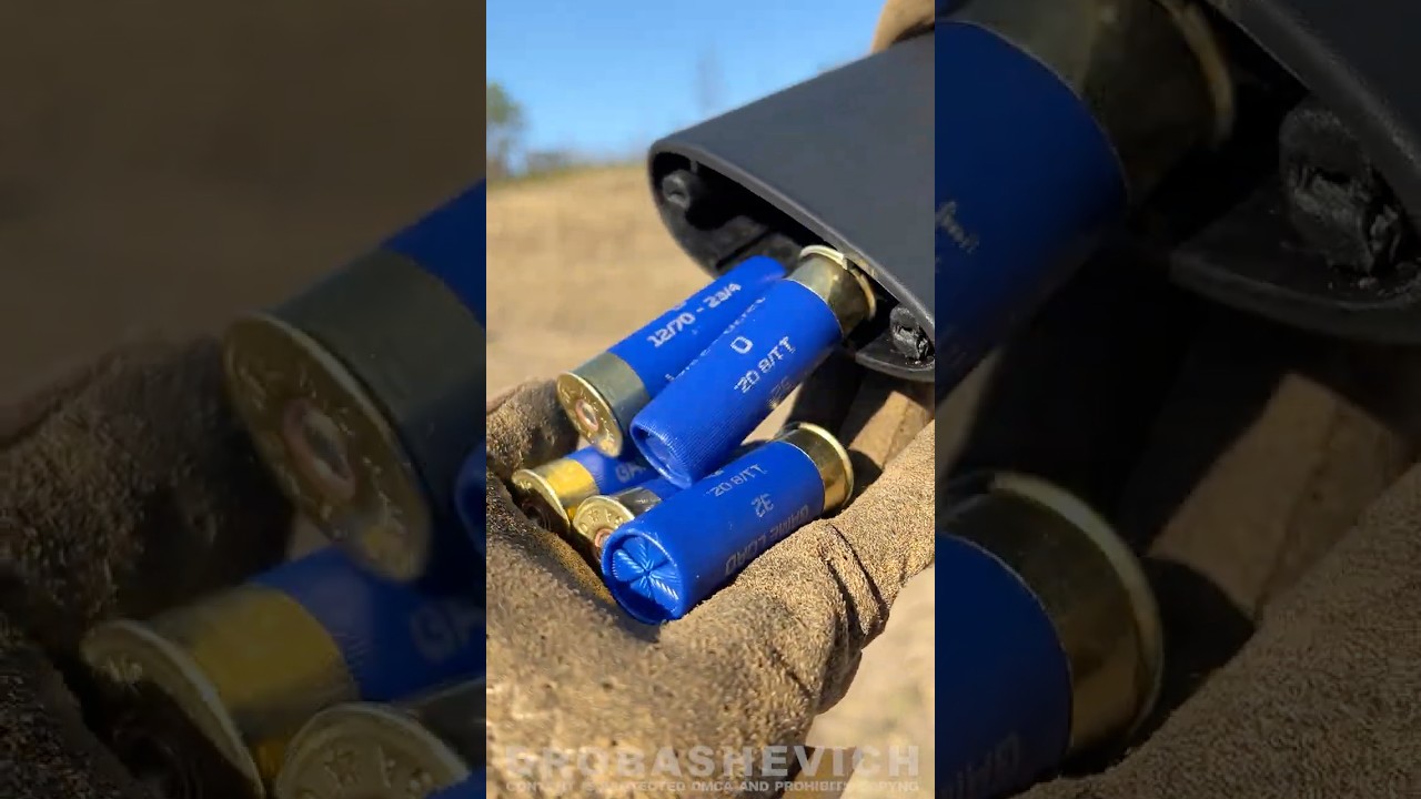 ONE HAND SHOTGUN SHOT