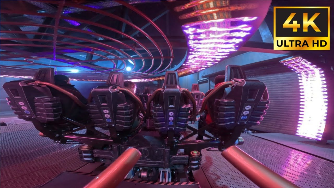 Voltron Nevera (4K) - BEST MULTI-LAUNCH COASTER at Europa Park (Backrow)