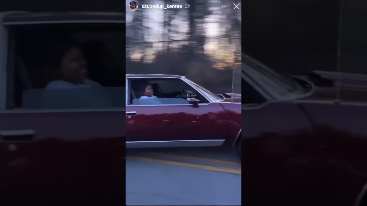 Lady🥀 doin the Gbody shuffle leaving the &ldquo;BBQ & Oldschools&rdquo; meet ! #Gbody #Cutlass #Sbc