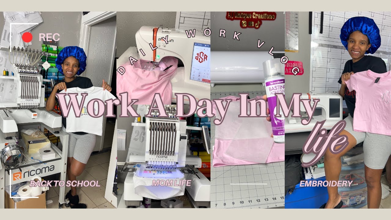 Testing Out The $800 Embroidery Machine I Got From TikTok + Comparing It To My Ricoma Em1010 👀