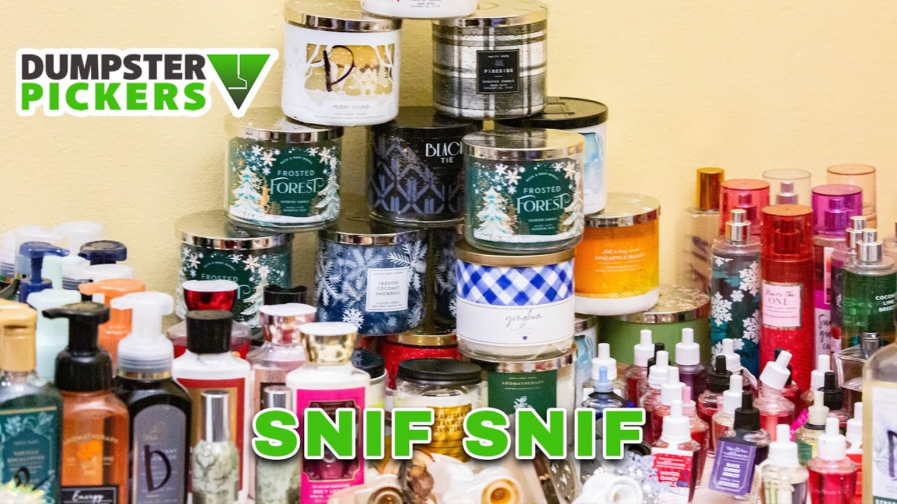 Dumpster Diving Bath & Body works!!!