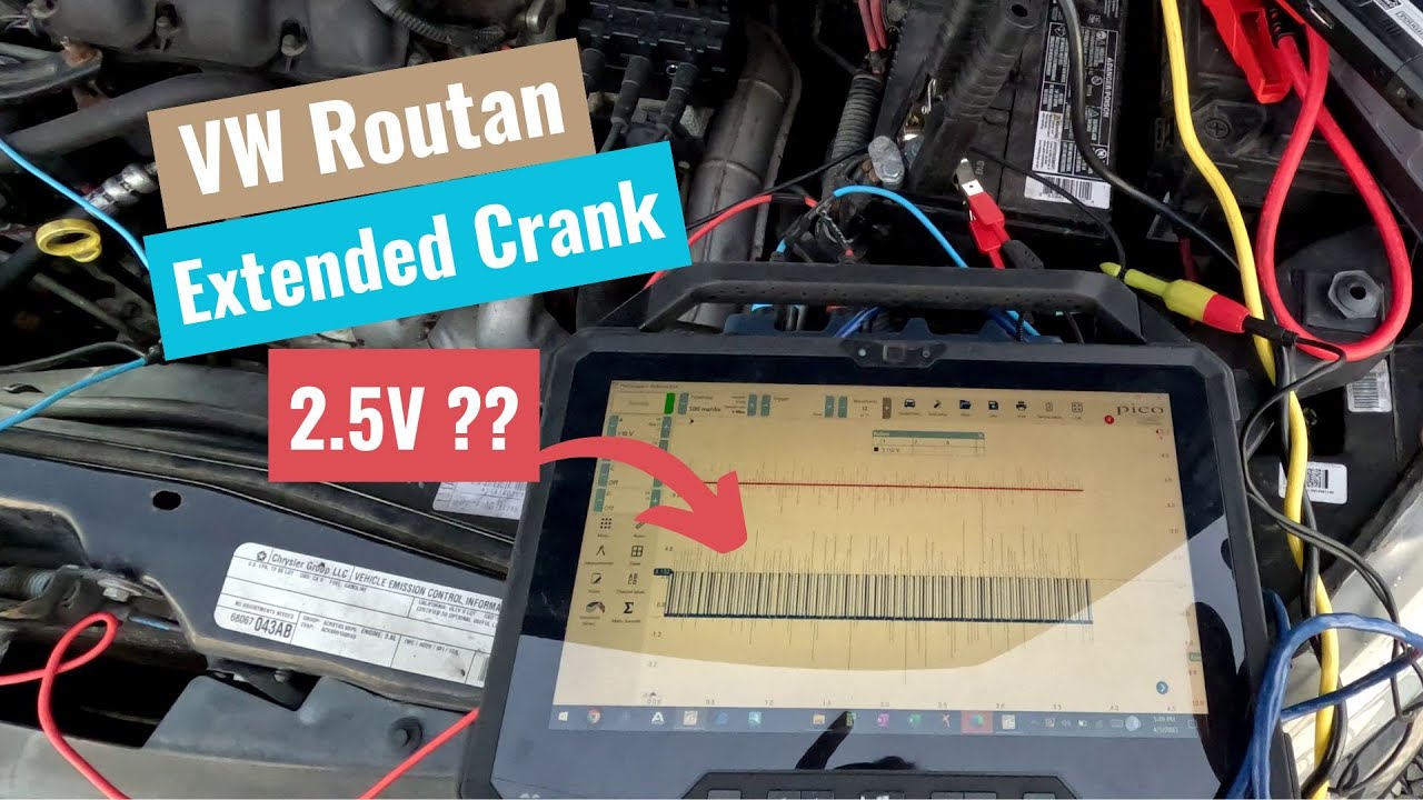 '10 VW Routan - Extended Crank W/ Cam sensor fault (P0340)