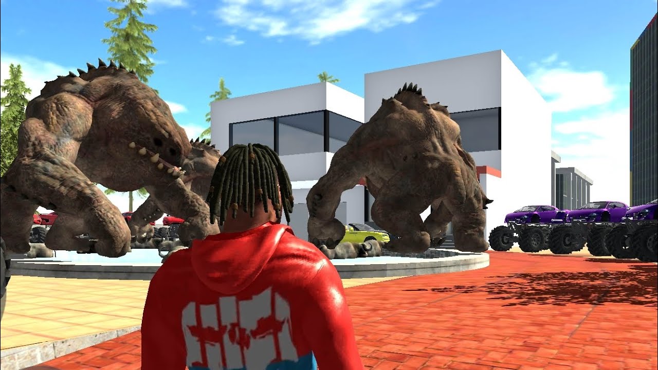 Giant Monster Entry in India Bike 3D Game 😈 | New Update Gameplay#indianbikedriving3d #viral 