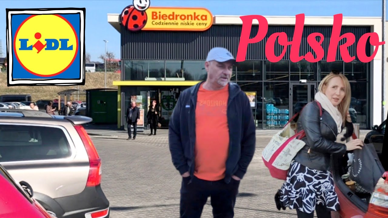 POLSKO 🇵🇱 BIEDRONKA a LIDL , POZNALI NÁS SLEDUJÍCÍ Z POLKA 😯