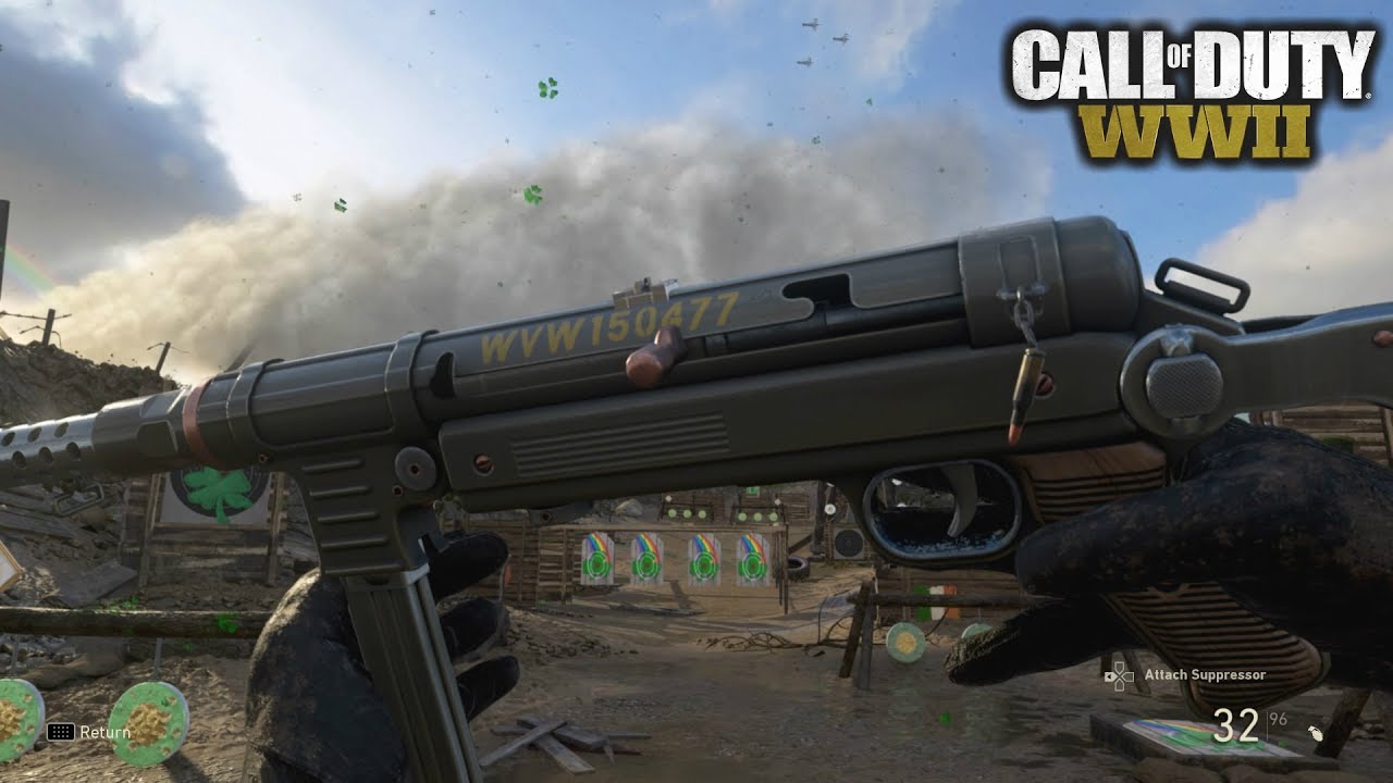 COD WW2 HEROIC MP40 SON OF MARS 2 (SON OF MARS 2 GAME PLAY)