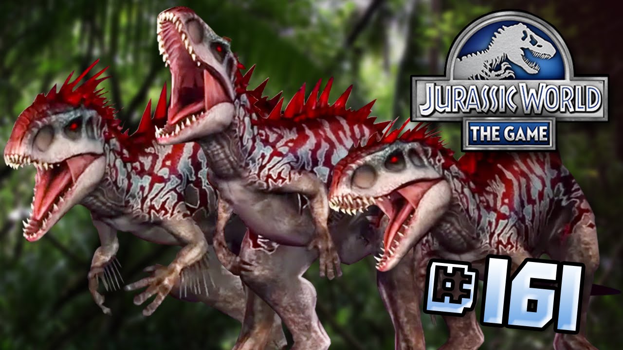 Indominus Rex TRIPLE THREAT!! || Jurassic World - The Game - Ep 161 HD