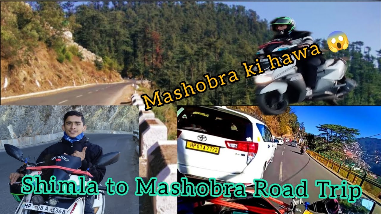 Shimla to Mashobra Road Trip By Scooty / Sunday Ride Shimla to Mashobra