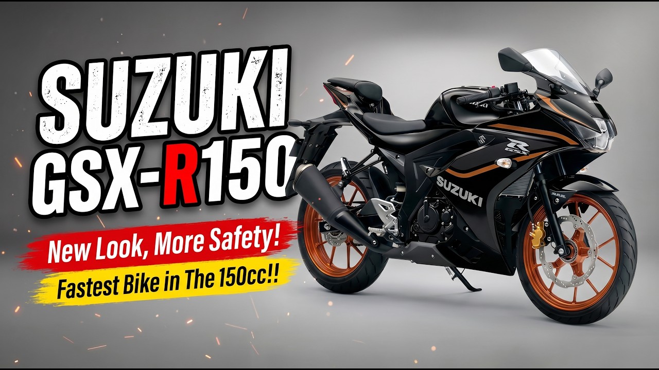 Suzuki GSX-R150 2026 zaprezentowane😱 Nowy styl, więcej bezpieczeństwa i technologii