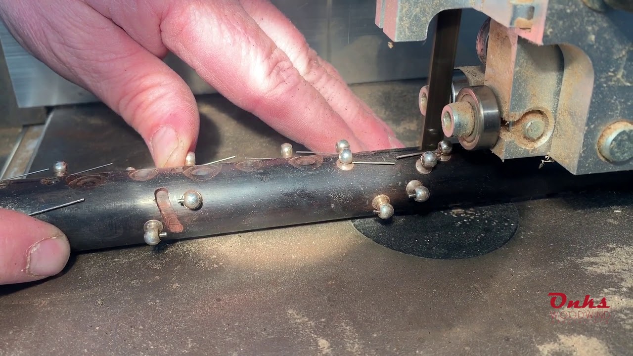 Cutting oboe in half!