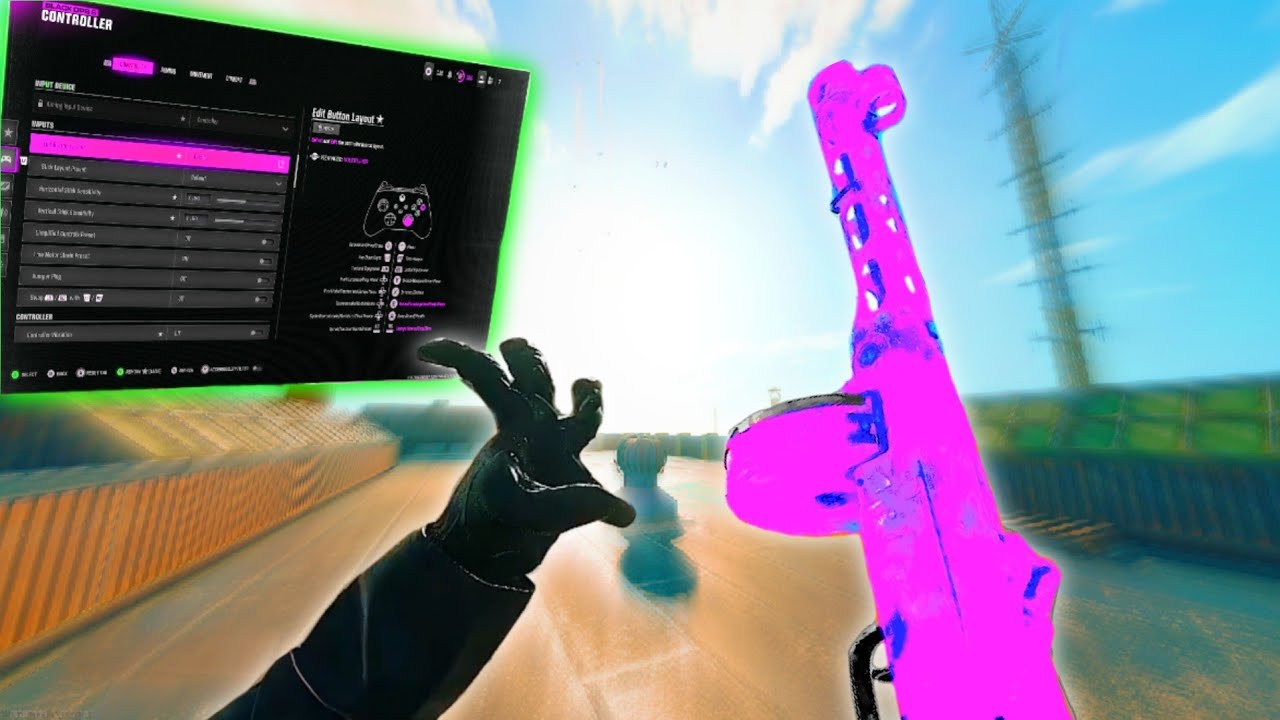 *BEST* Console Player on Warzone + Settings for Movement