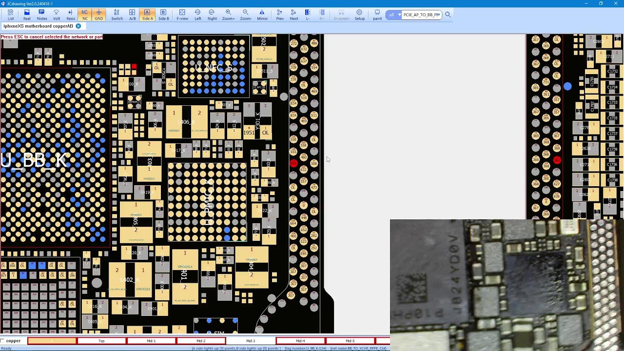 iphone xs bottom board swap