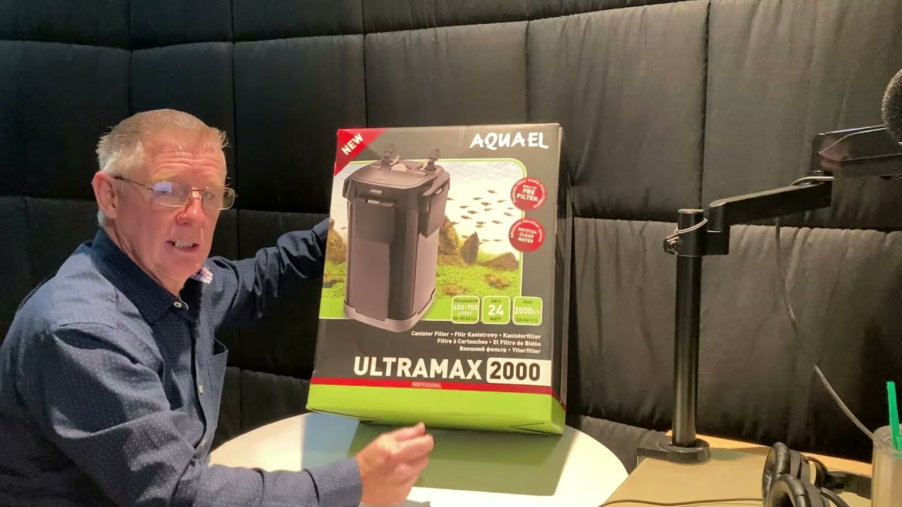 The Best Aquarium Canister Filter?  Aquael Ultramax 2000 Canister Filter.