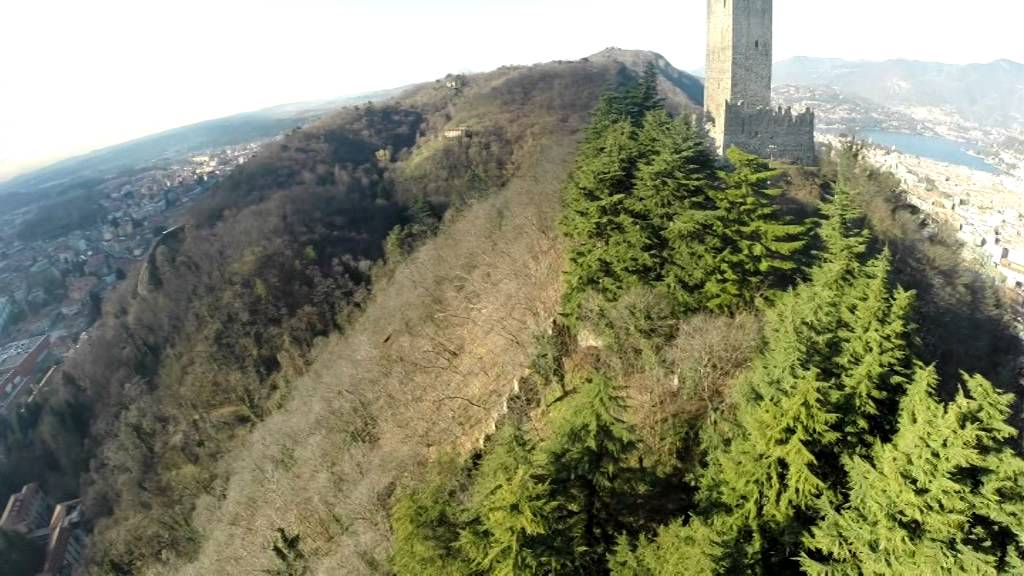 VisualDrone - Castello Baradello - Video di prova