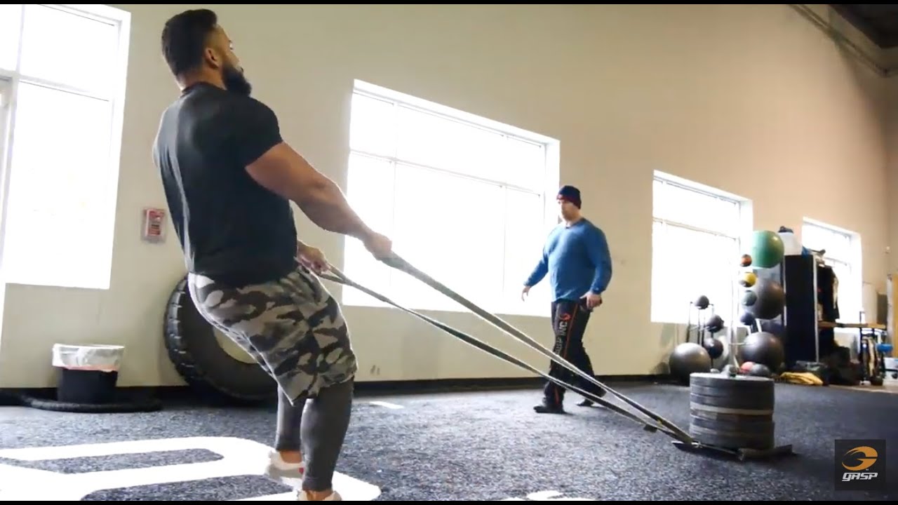 Tactical Strongman: Sled Drag with Josh Bryant and Jonathan Irizarry