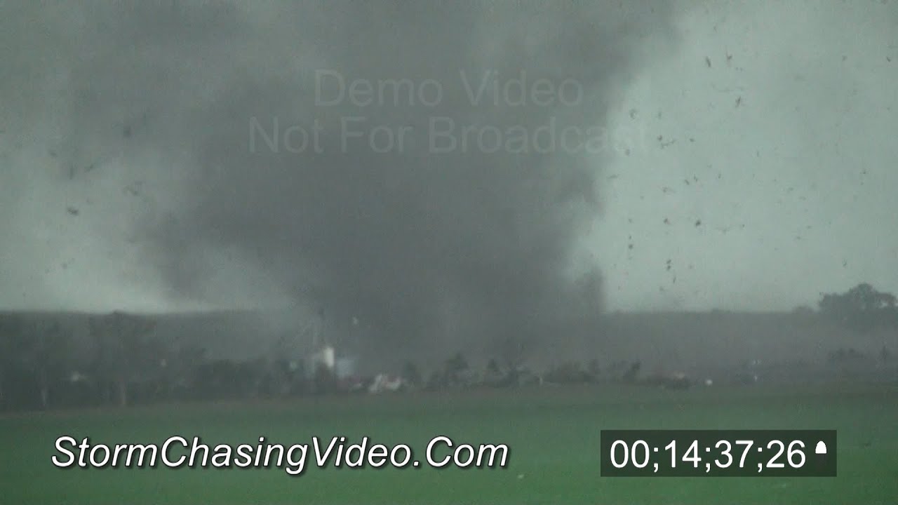 6/16/2014 Pilger, NE Tornado Raw Footage Master - Stock Footage