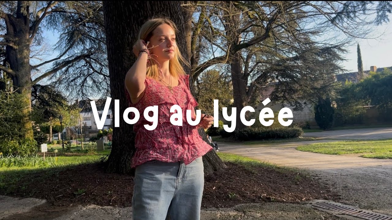 Venez avec moi en cours ! {vlog ; lycée} 