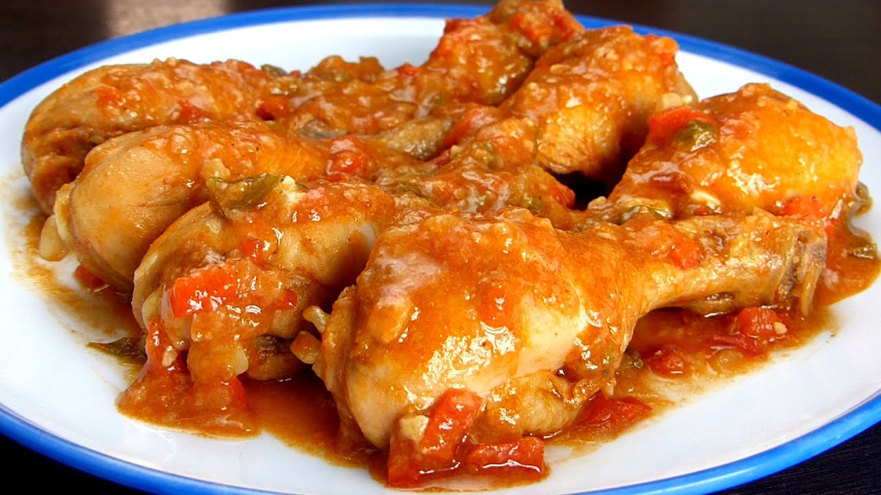 Pollo al Chilindrón 🍗 Receta de Pollo ¡Tradicional y Deliciosa! ✅