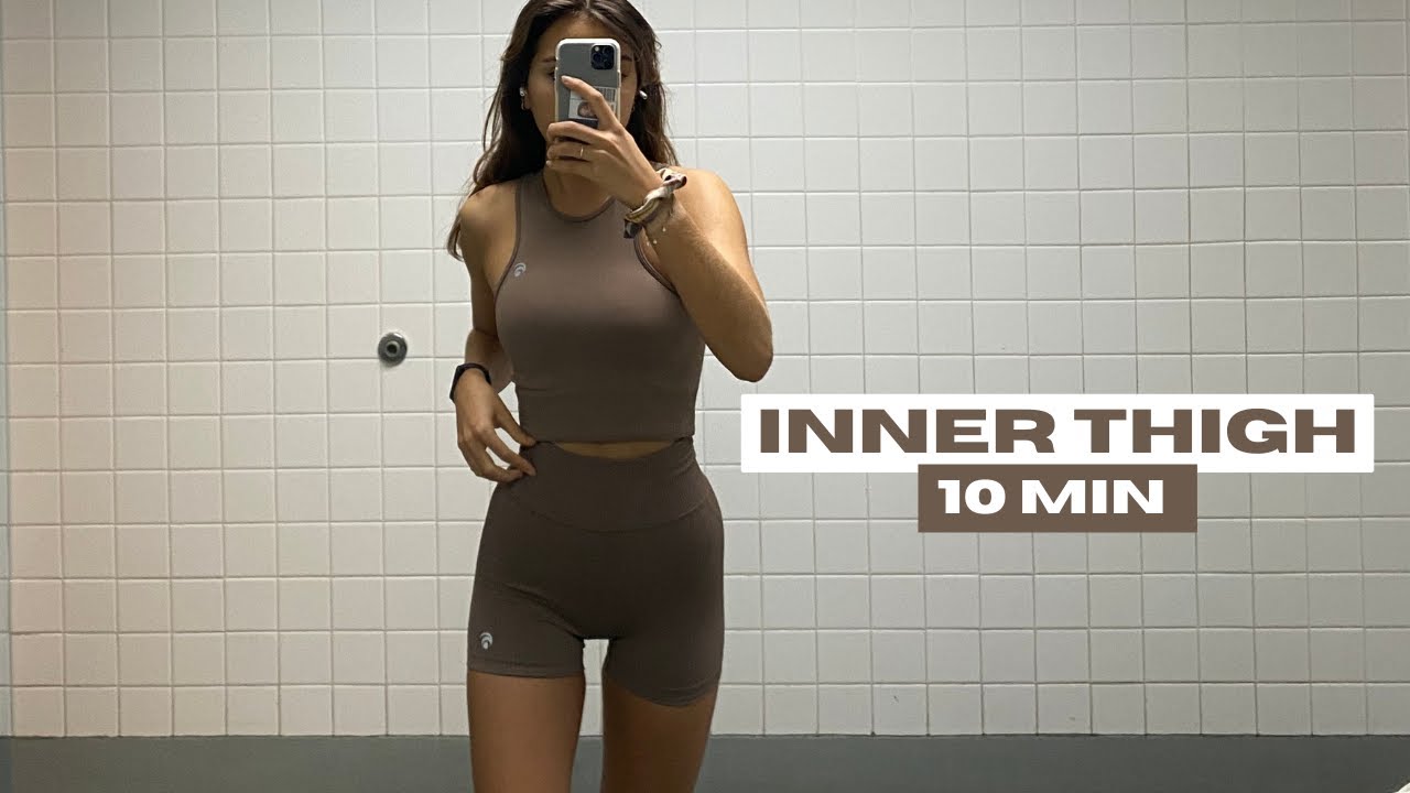 10 MIN INNER THIGH WORKOUT - MUSLCE SLIMMING WORKOUT