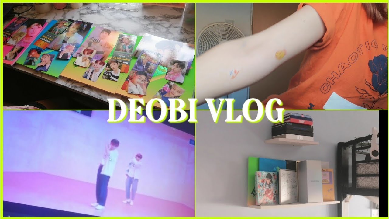 [deobilog] thrill ride era + Hyunjae&Q dance class + organizing my albums ☀️