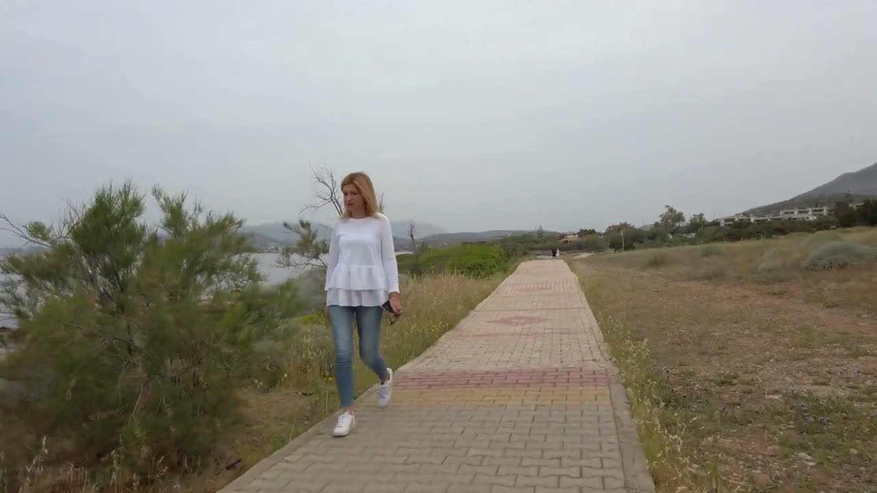 #214 Saronida Beach Front Walk in Athens, Greece