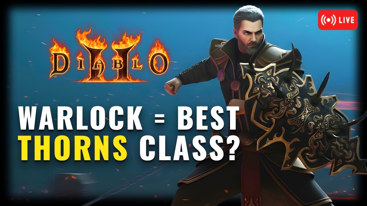 LIVE | Grinding Terror Zones on Warlock | Diablo 2: Reign of the Warlock