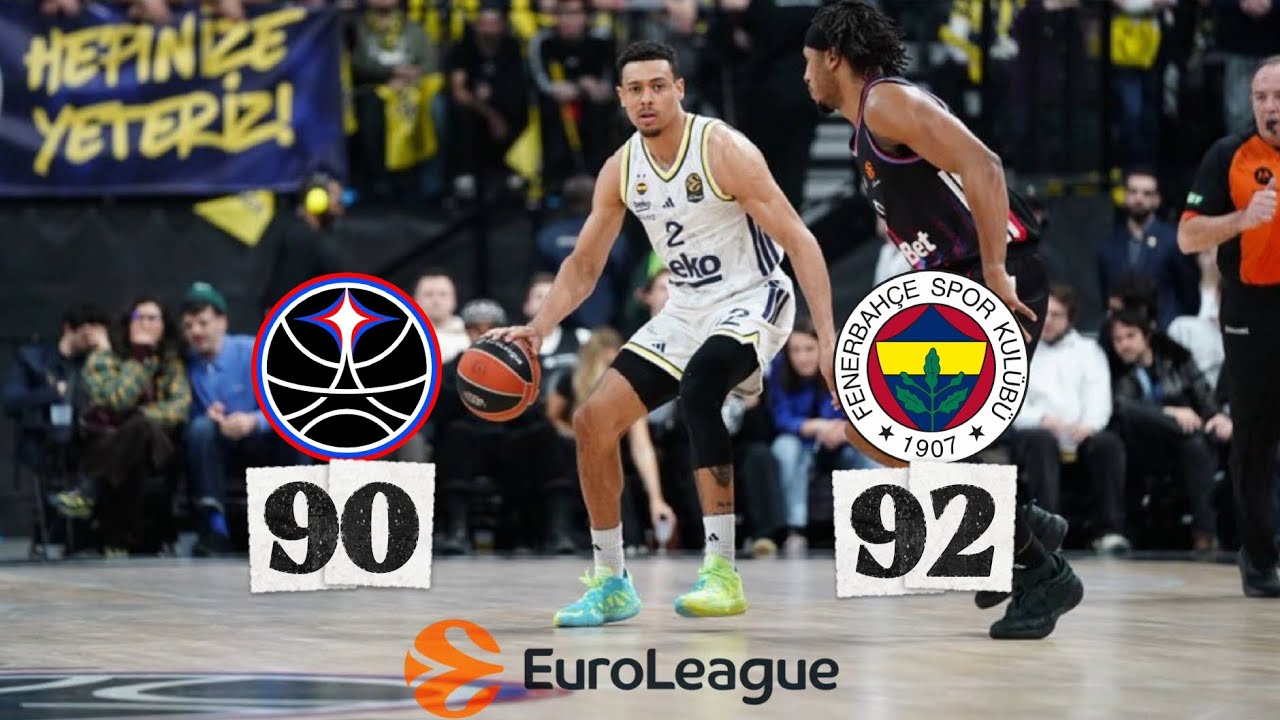 Fenerbahçe Beko Wins in Paris | EuroLeague