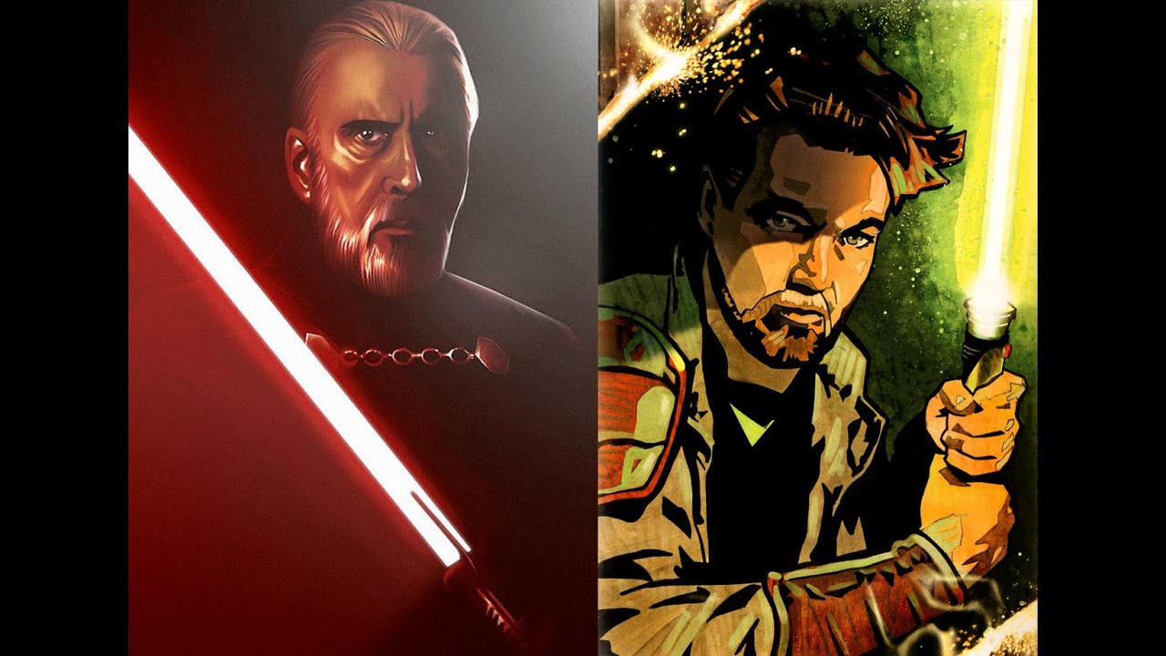 Versus Series Count Dooku/Darth Tyranus VS Kyle Katarn