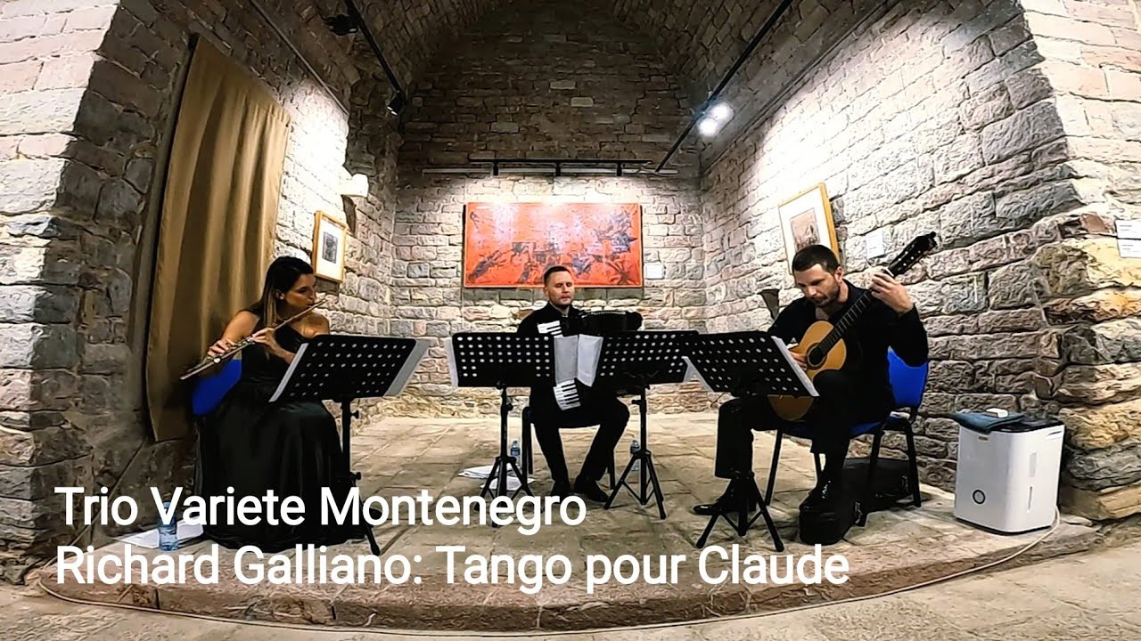 Trio Variete Montenegro | Richard Galliano: Tango pour Claude