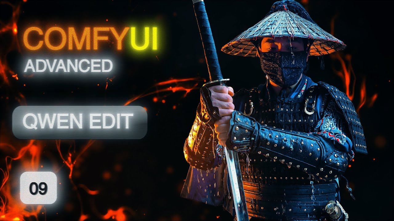 Comfyui Advanced Tutorial 09 - Qwen Edit