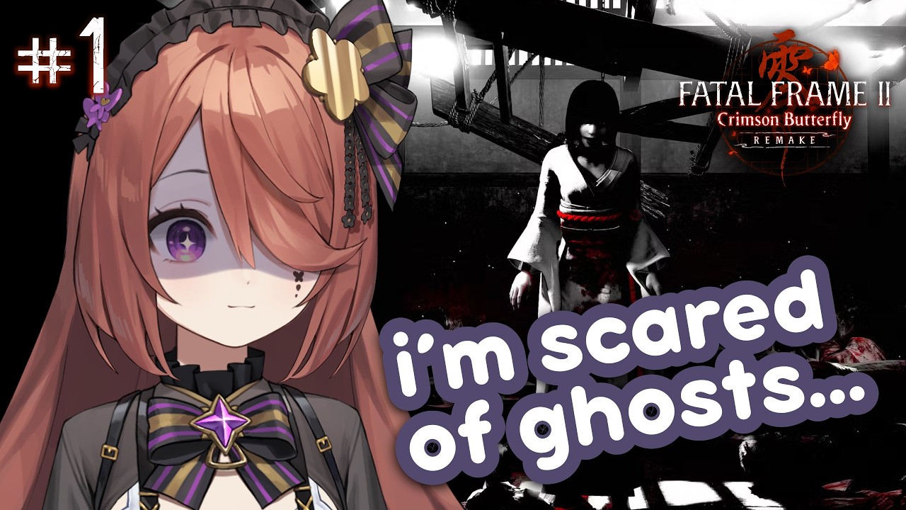 【Fatal Frame II #1】Ghosts are my #1 weakness... 😭😭😭