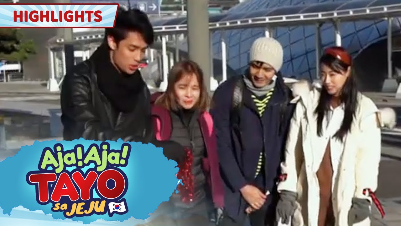 Robi, Donny, Kristel, and Shine commence their very first Aja game | Aja! Aja! Tayo Sa Jeju