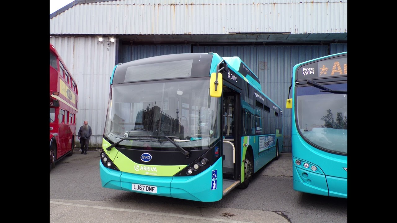 Buses at the North West Vehicle Restoration Trust (NWVRT) running day, Kirkby, 2nd June 2024