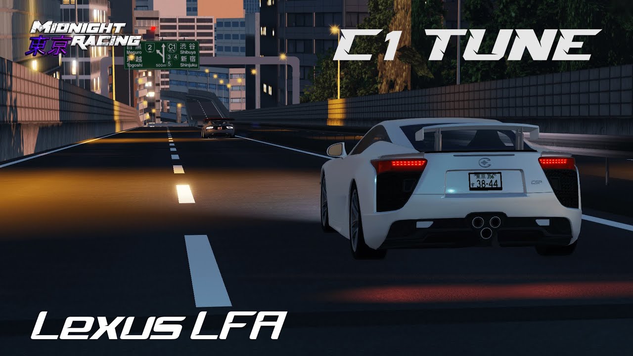 [PRE ALPHA] Lexus LFA - C1 Tune - Midnight Racing: Tokyo