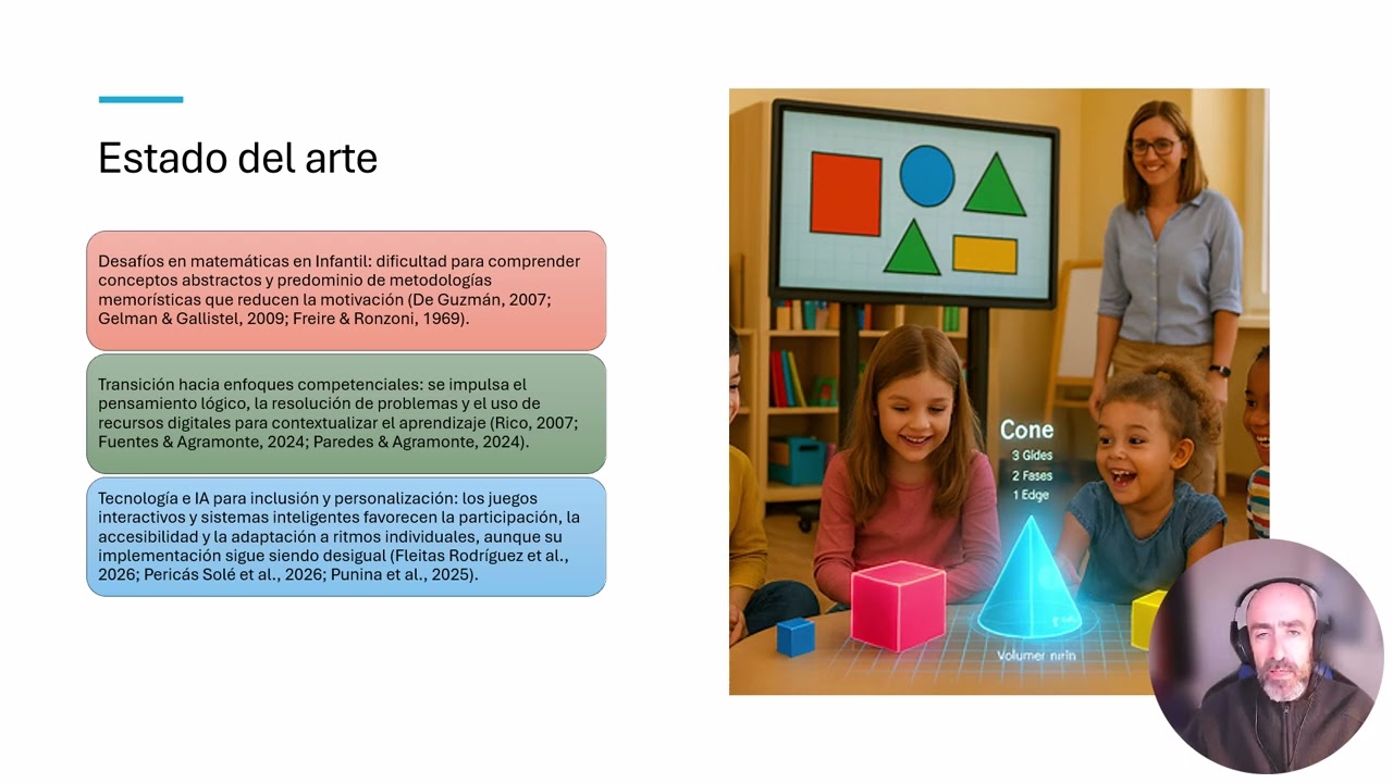 Juegos educativos interactivos y desarrollo lógico-matemático en educación infantil en contexto IA