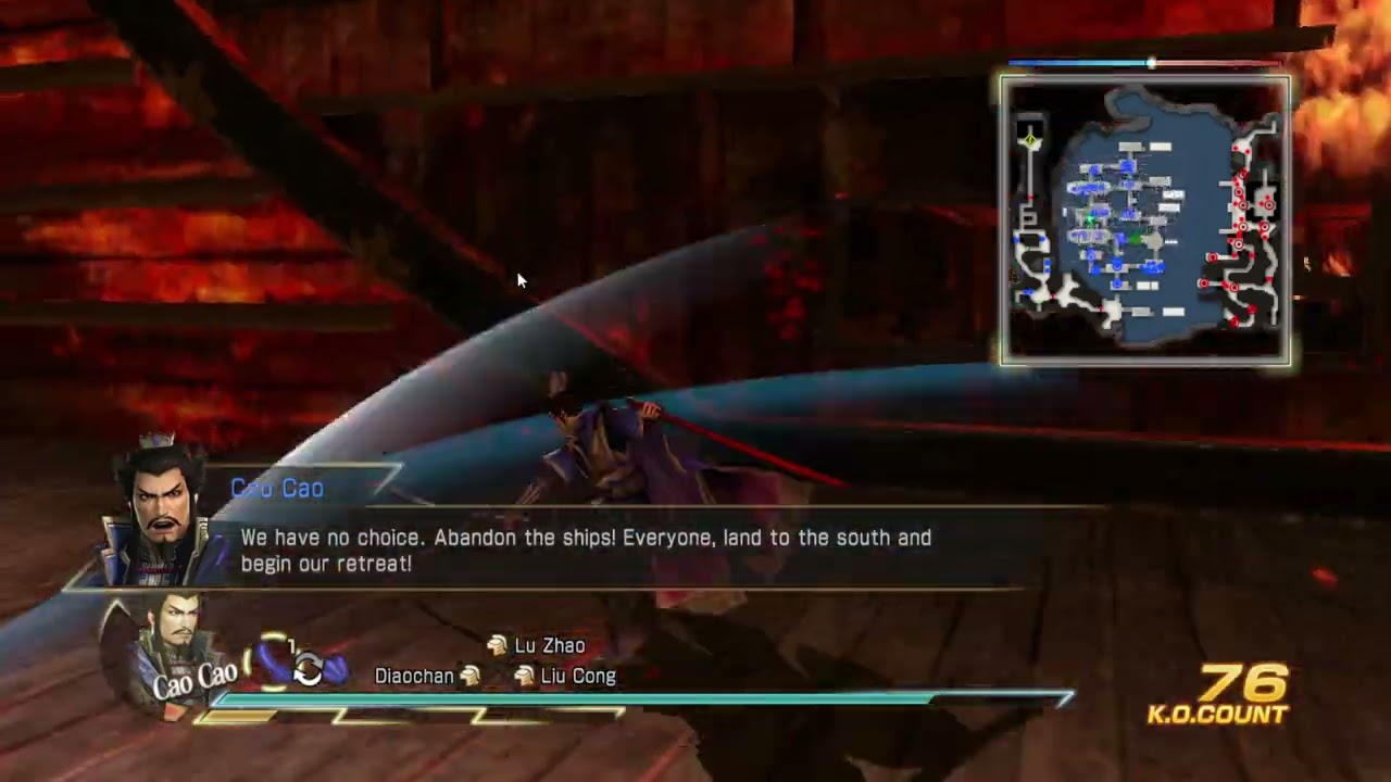 4:31:760 Battle of Chibi Cao Cao's Forces Hypothetical | Dynasty Warriors 8 XLDE