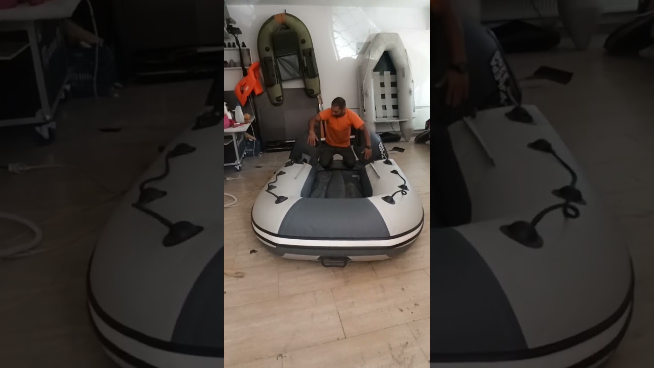 Şişme bot nasıl katlanır? ------- How to fold an inflatable boat?