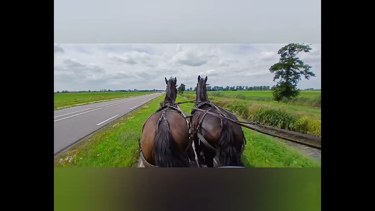 Met ons 2 span rijden