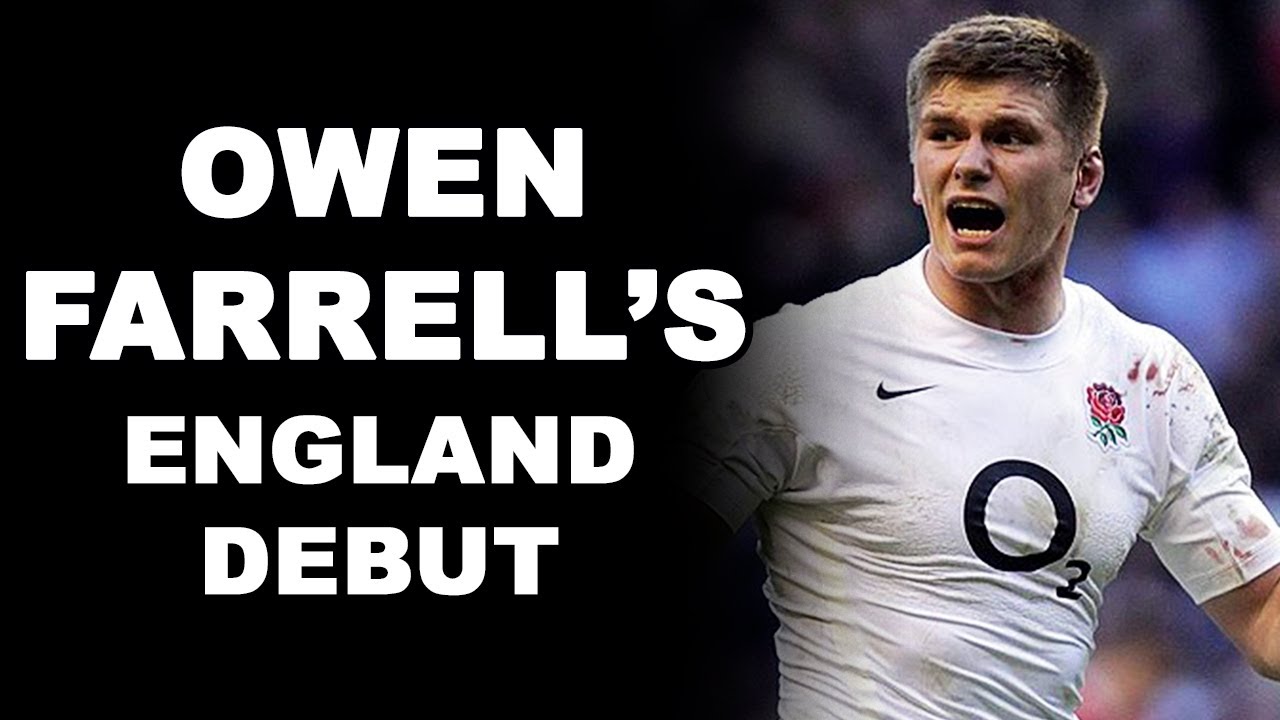 Owen Farrell's England Debut